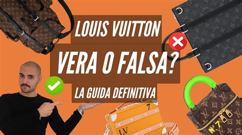 come riconoscere falso louis vuitton